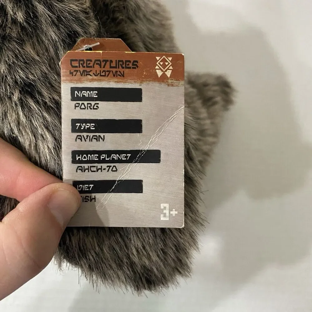 Disney Parks Star Wars Galaxy's Edge Creatures Porg Plush Talks and Moves w/TAG